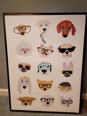 Dogs With Glasses By "Hanna Mein"